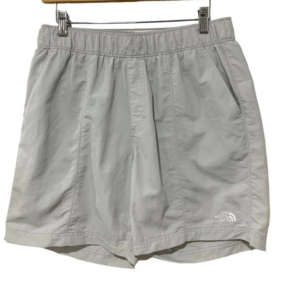 The North Face | Swim Trunks Shorts Light Gray Drawstring Pockets- Size Medium - Picture 1 of 11